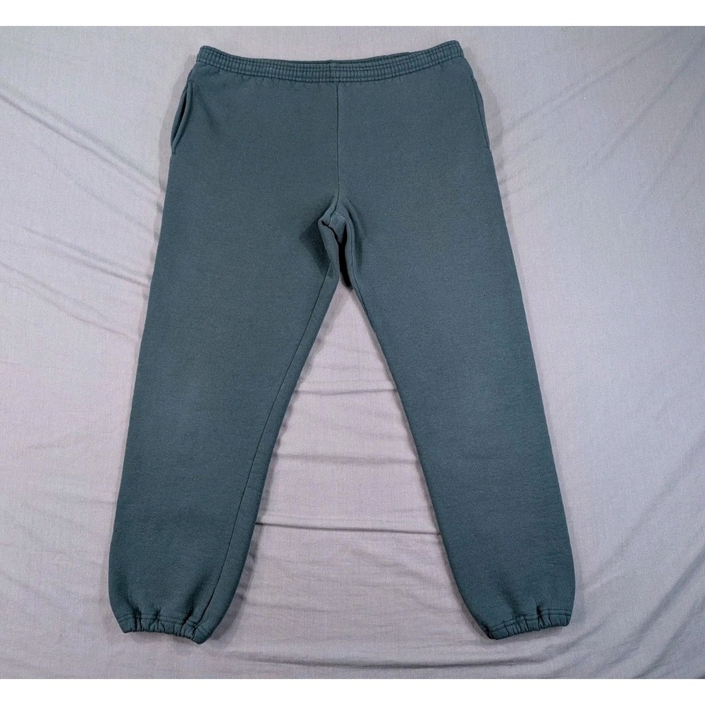 Vintage Russell Athletic Sweatpants Adult Medium Hunter Green Joggers USA Made